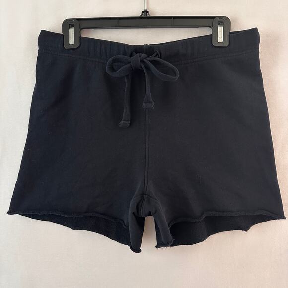Frank & Eileen Pearl Favorite Sweat Shorts Comfort Relaxed Lounge Black Small - Picture 1 of 5